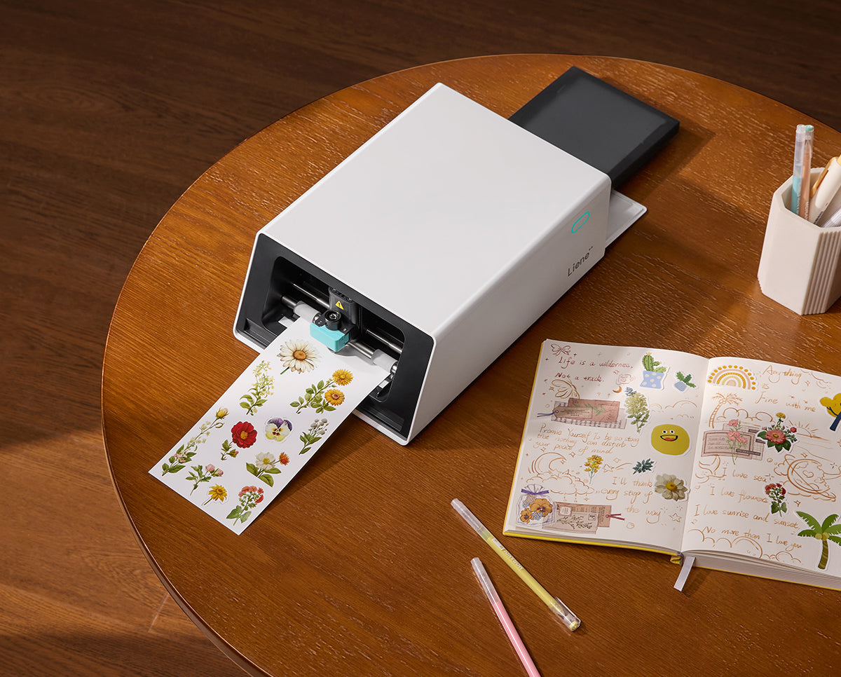 How to Design and Print Your Own Planner Stickers with the Liene PixCut S1