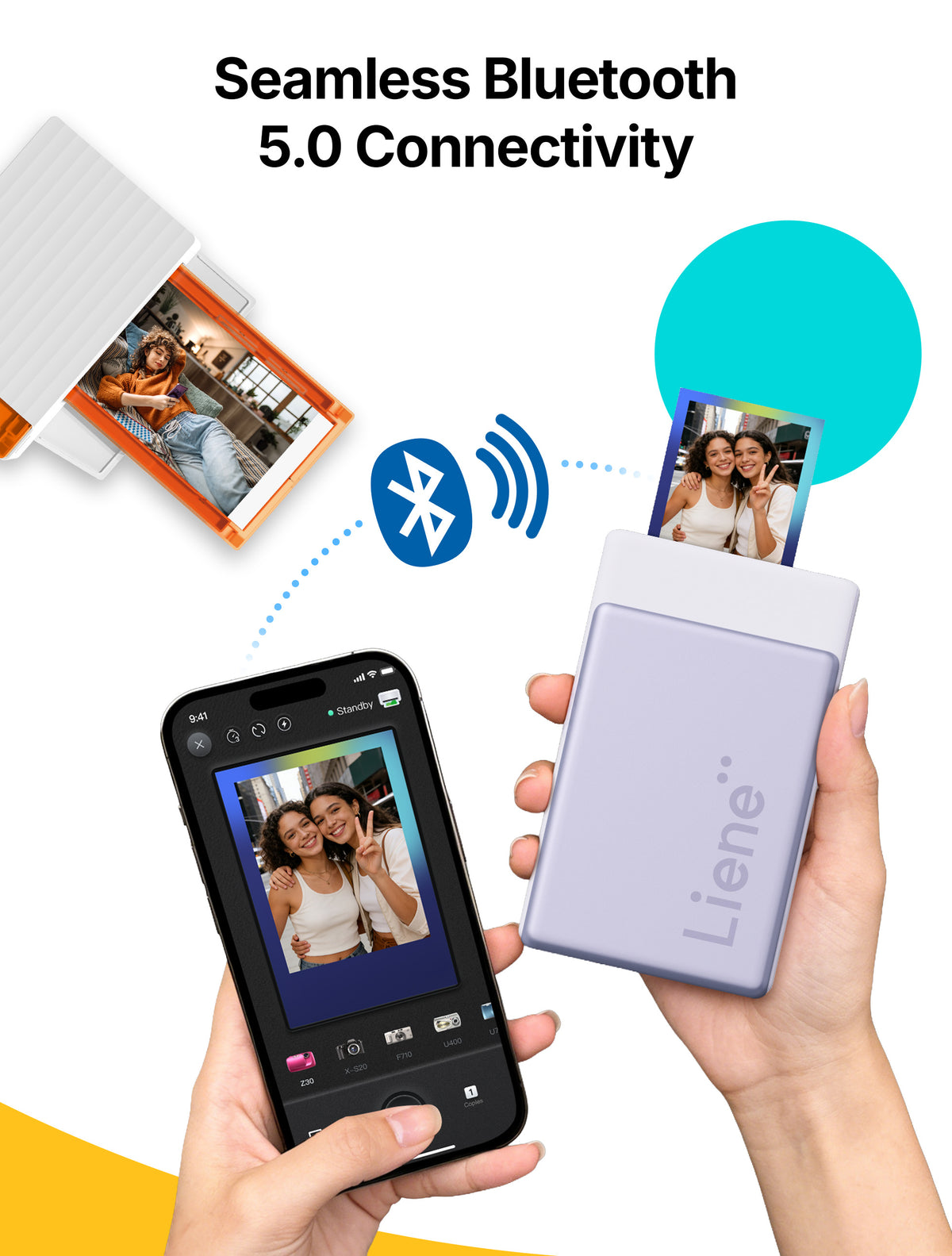 Seamless Bluetooth 5.0 Connectivity