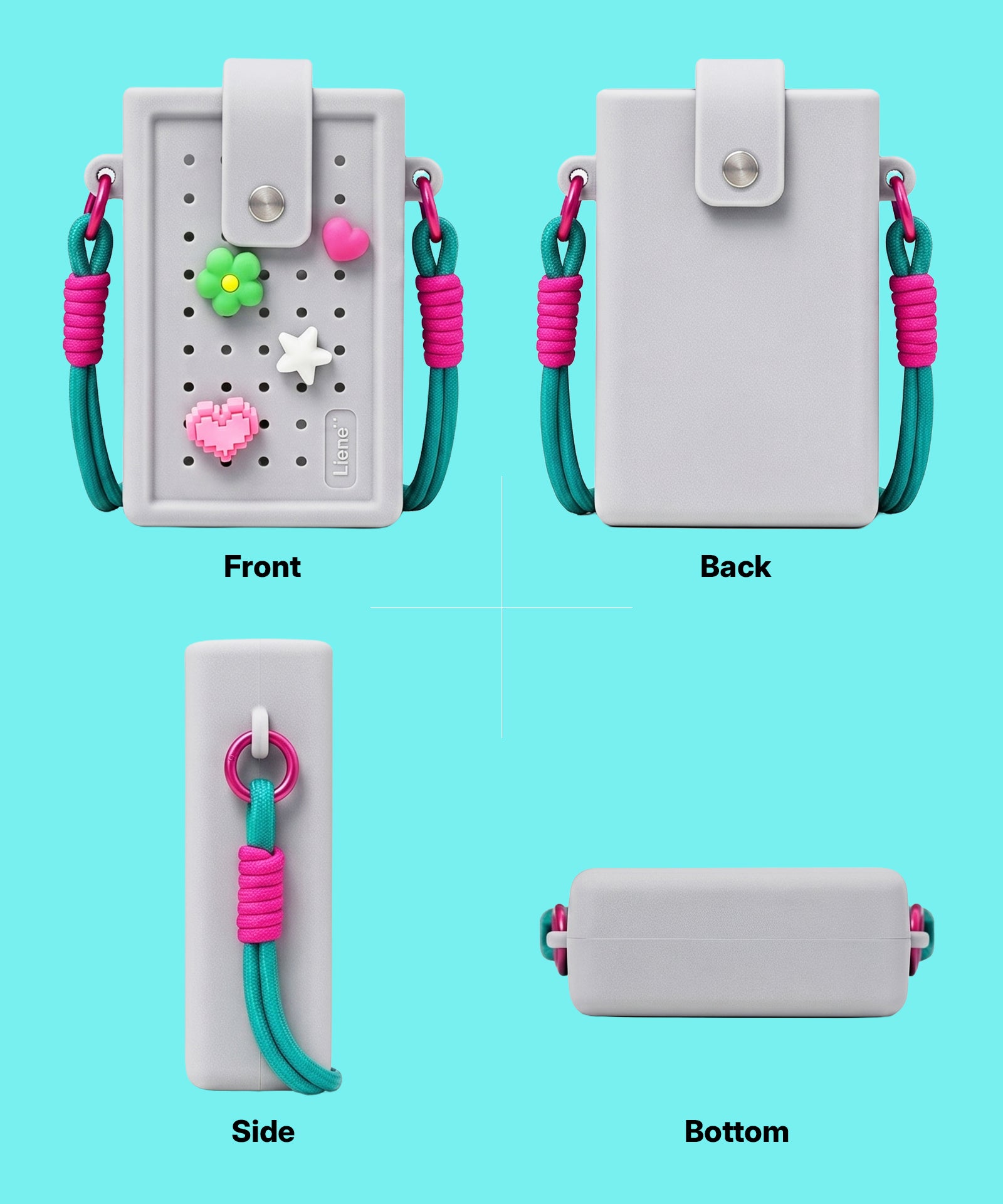 DIY Charm Carry Bag