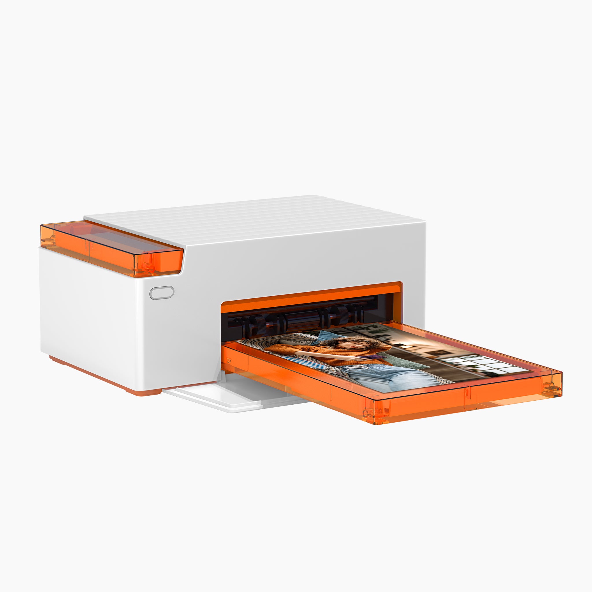 Amber M110 Instant Bluetooth Photo Printer (60 Sheets 4x6" Paper & 20 Sheets 3x3" Sticker Paper)