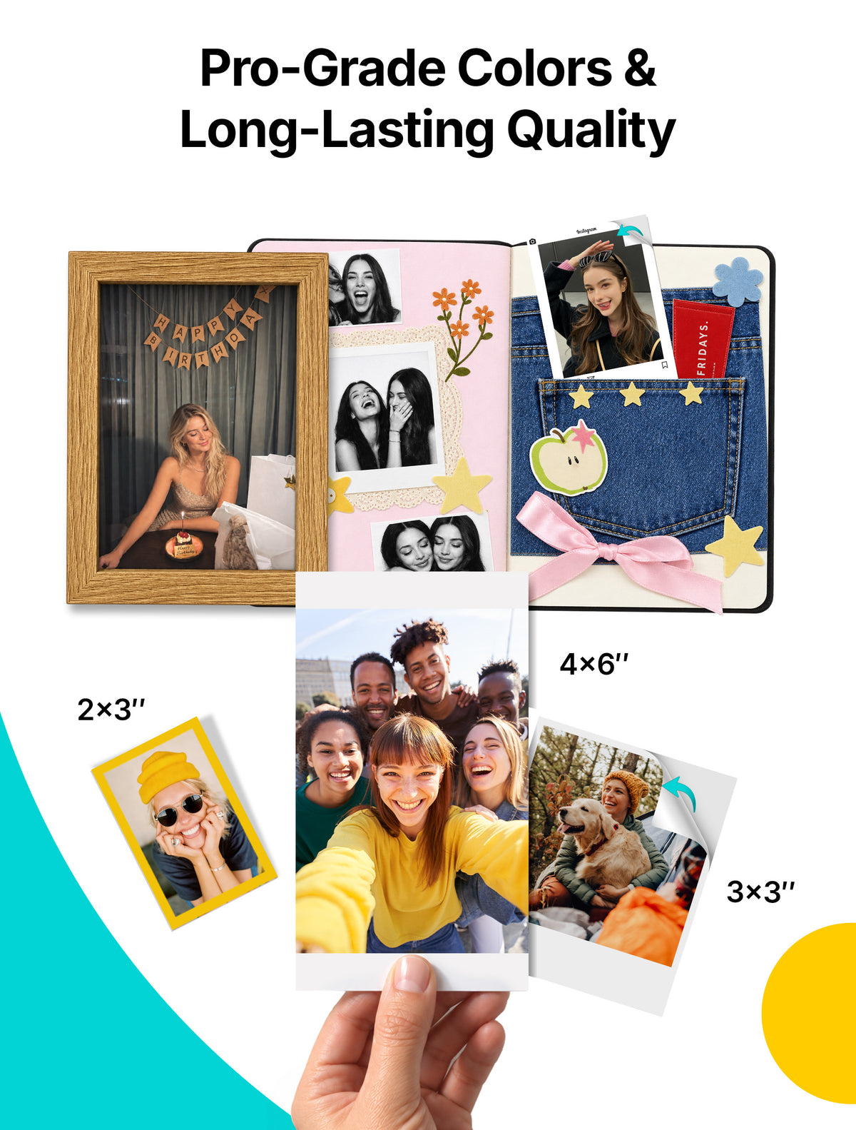 Pro-Grade Colors & Long-Lasting Quality