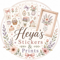 Heya Stickers Prints