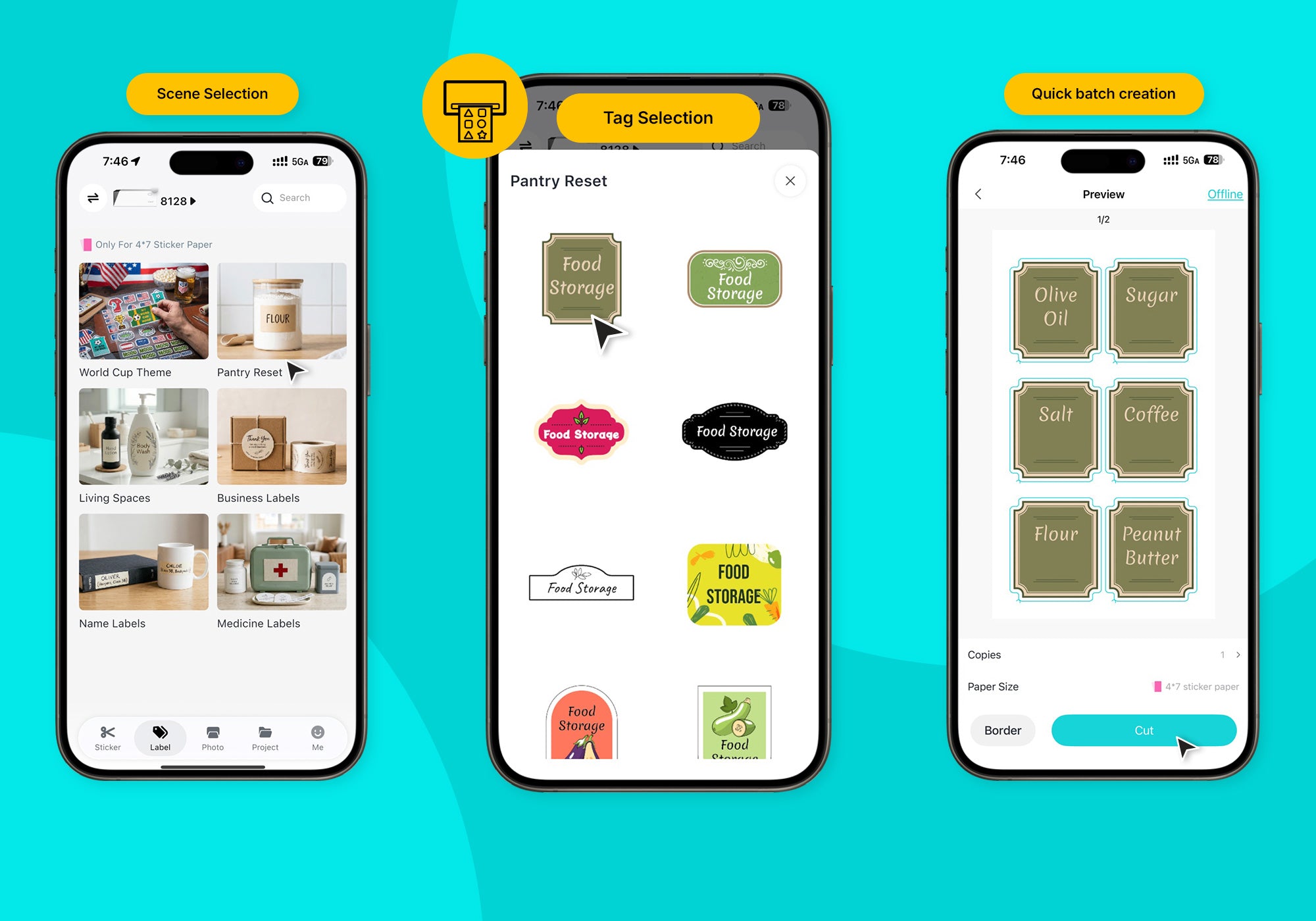 Print Labels in Seconds.