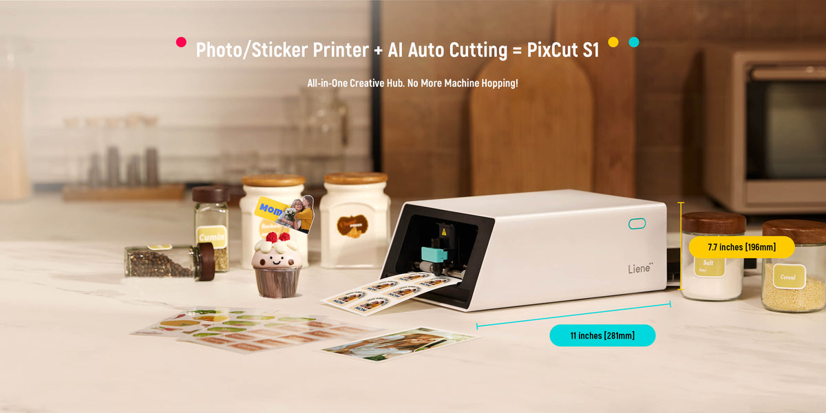 Sticker Printer & Materials | All-in-One Printer with Cutting - Liene