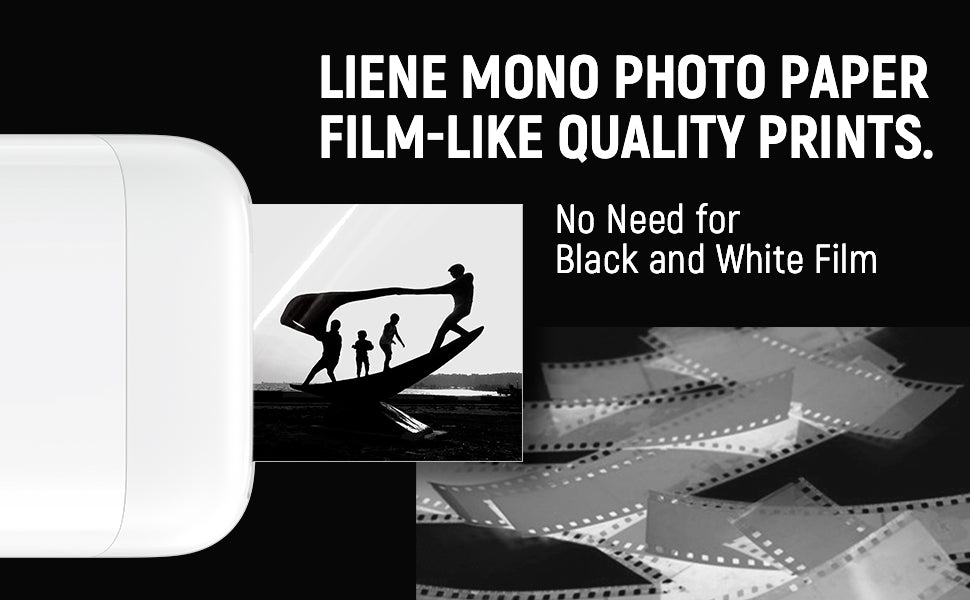 Liene MONO Photo Paper Film-like quality prints