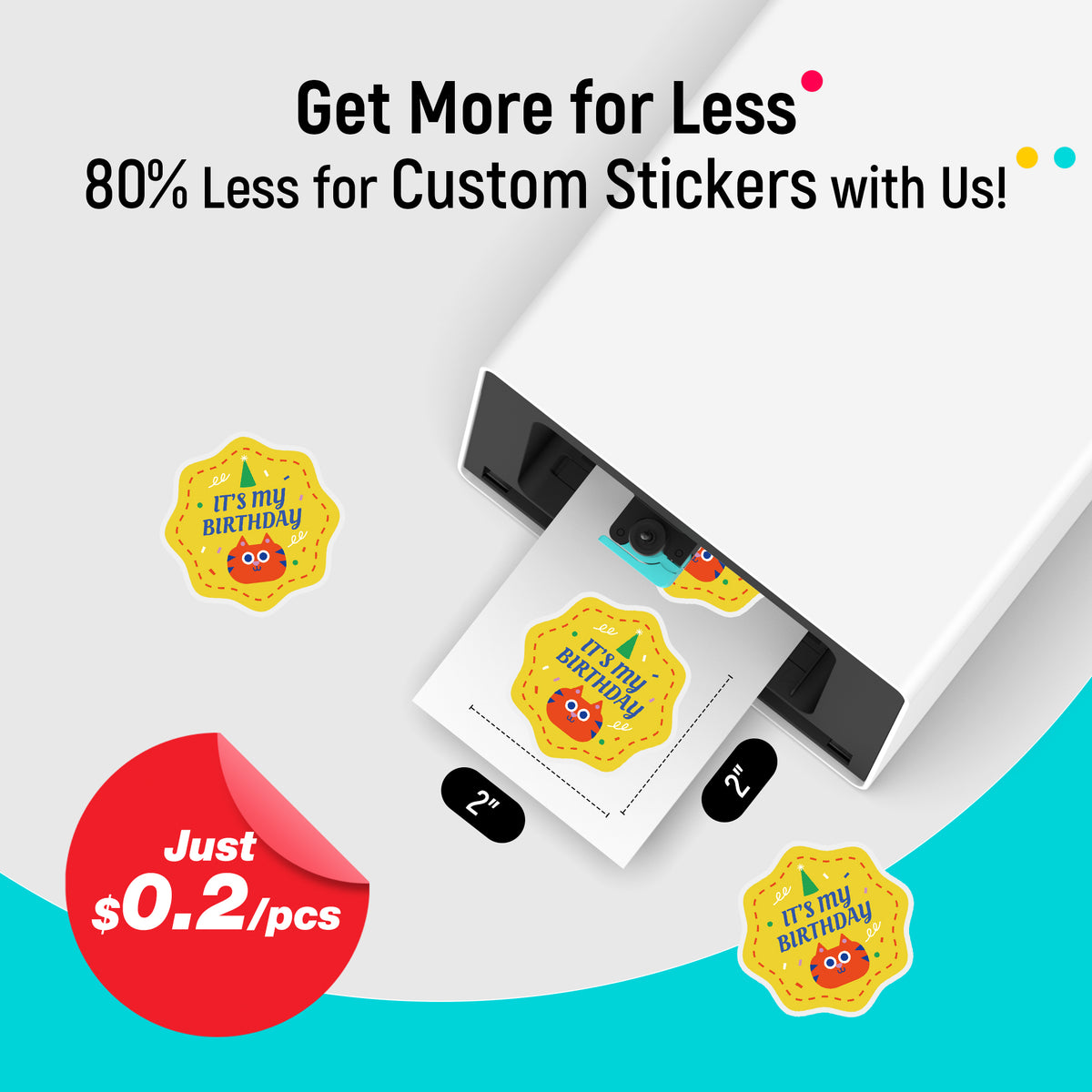 Sticker Cartridges PixCut S1 4x7