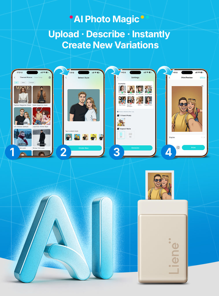 Liene AI Photo function
