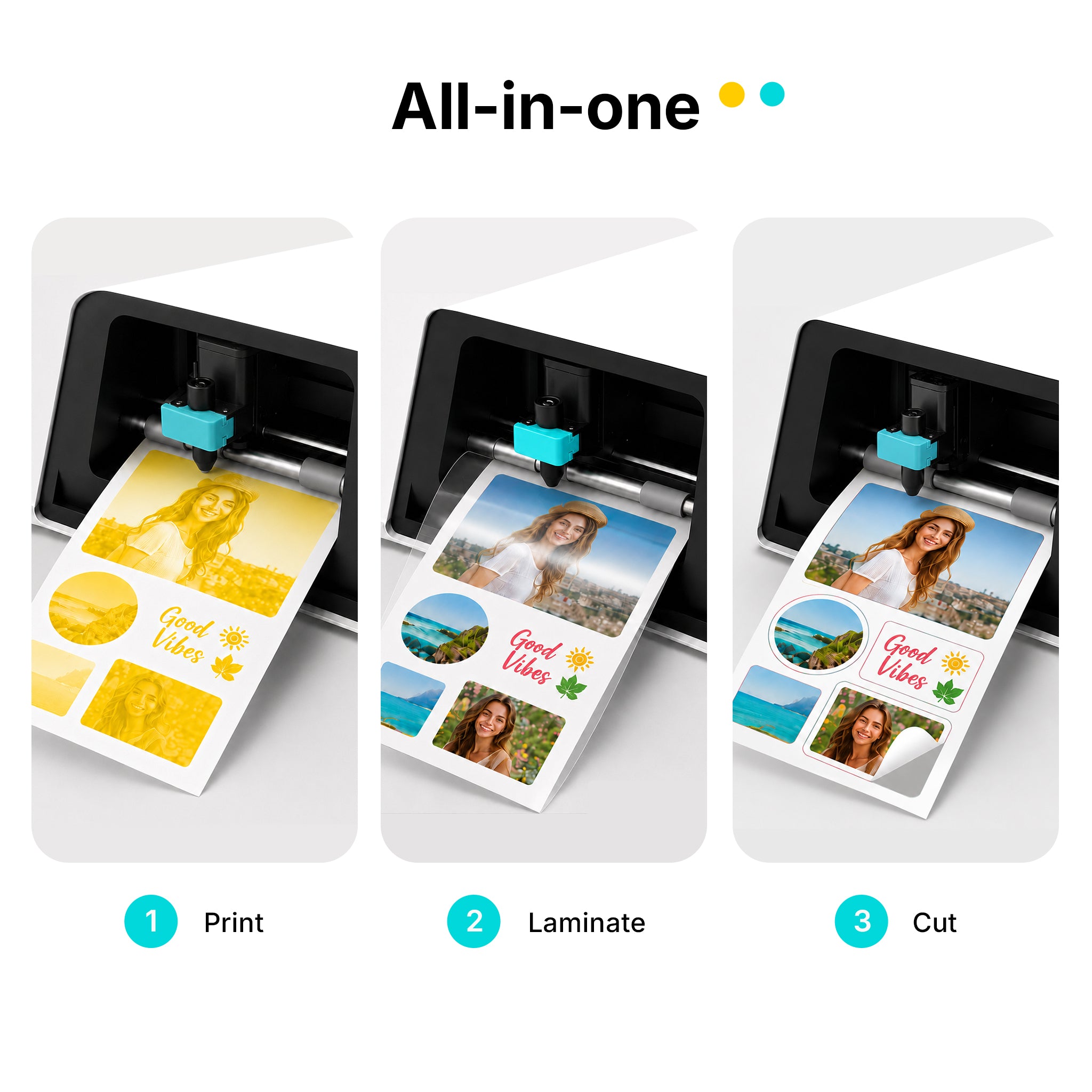 PixCut S1 Photo Sticker Printer and Cutter - Creator Pack