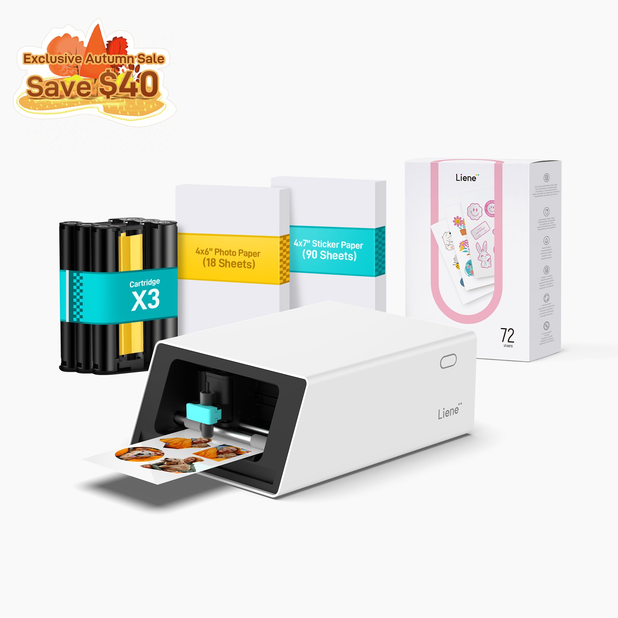 PixCut S1 Photo Sticker Printer and Cutter - Creator Pack