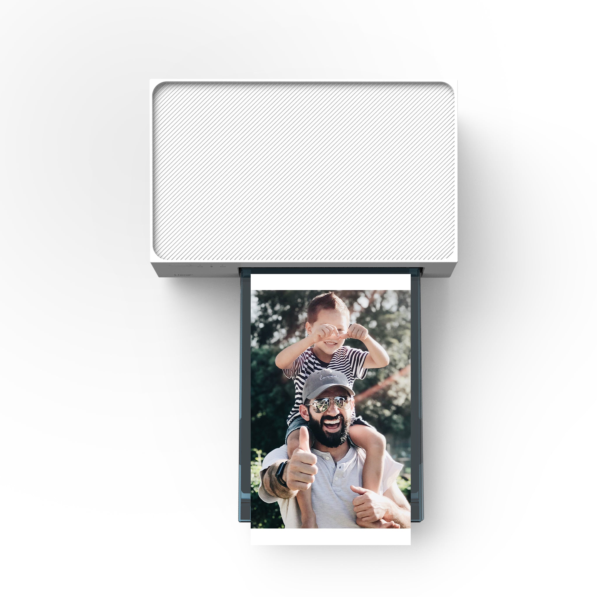 instant photo printer white