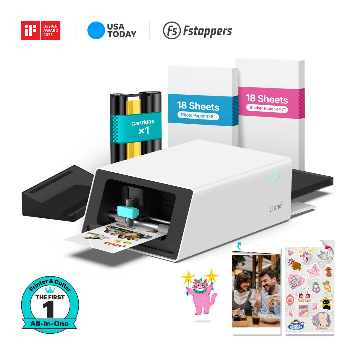 PixCut S1 Photo Printer & Sticker Cutter
