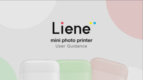 Liene Pearl K100 2x3" Portable Instant Photo Printer - Pink (5 Sheets Zink Photo Paper), Bluetooth Connection, Premium Quality