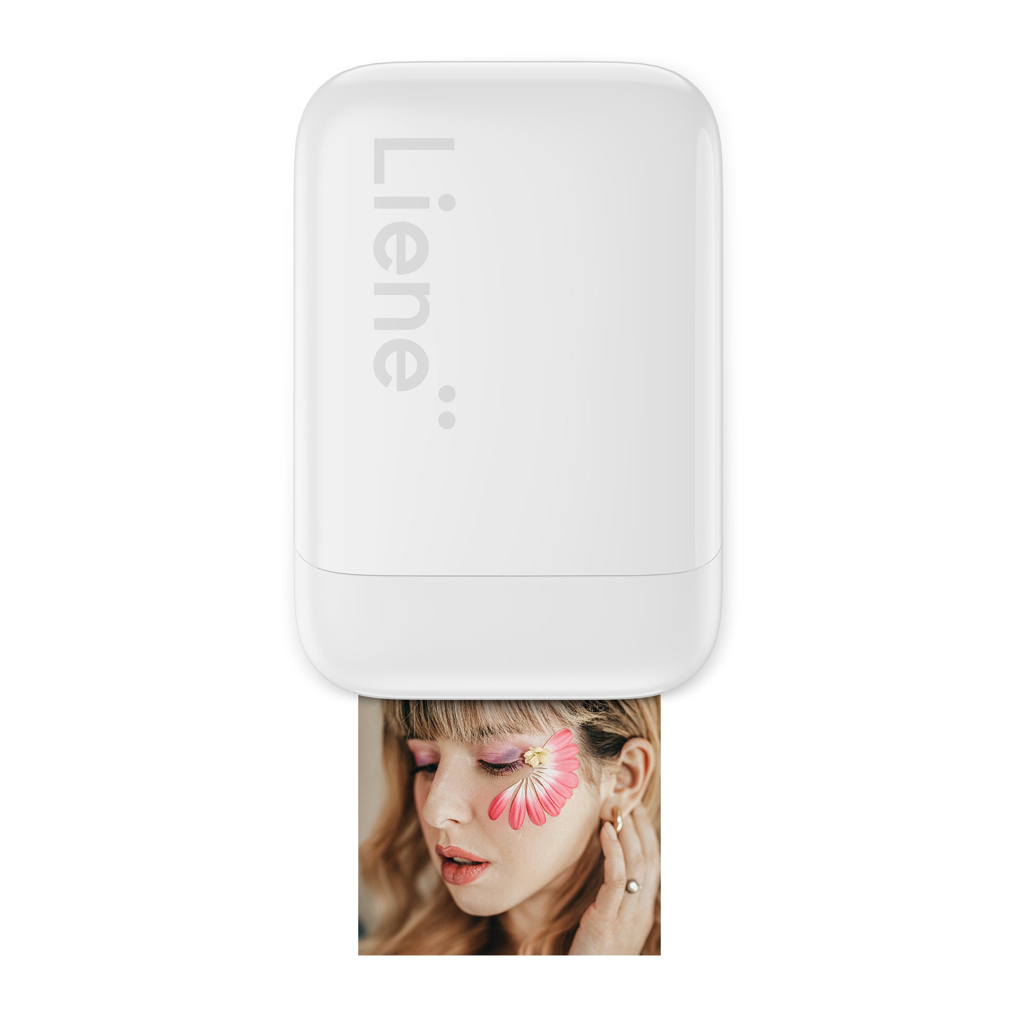 Liene Pearl K100 2x3" Portable Photo Printer - Pink (5 Zink Photo Paper)